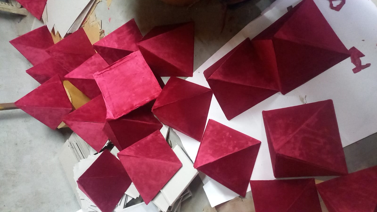 temple cardboard box